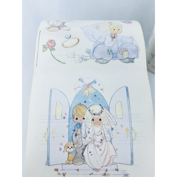Vintage Lot Of 2 Sandy Lion Precious Moments Sticker Roll Scrapbooking Sandylion - Picture 10 of 16
